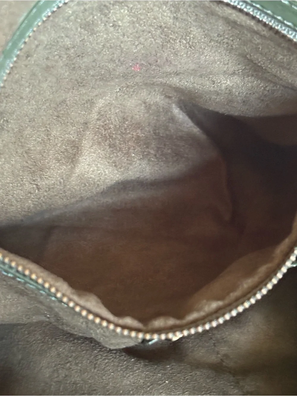 Kooba Green Leather Studded Hobo Shoulder Bag Y2K NWOT Boho Luxe